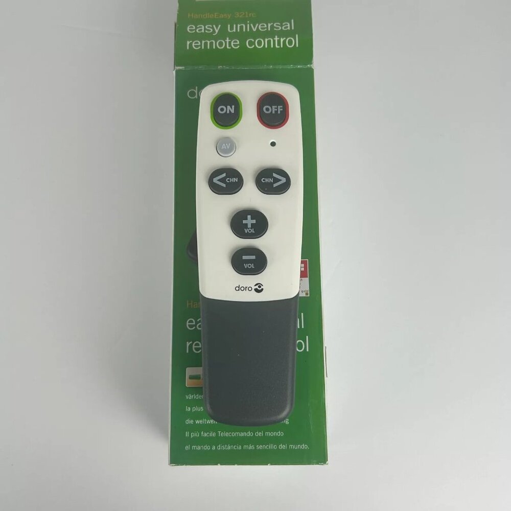 Doro Easy Universal Remote Control Handle‎ Easy 321rc Home Help